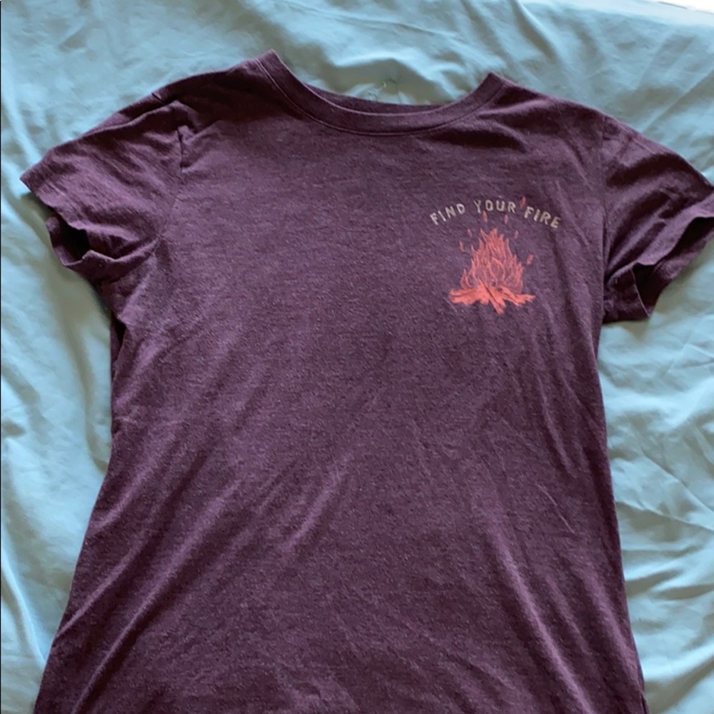 Find Your Fire Purple Tee